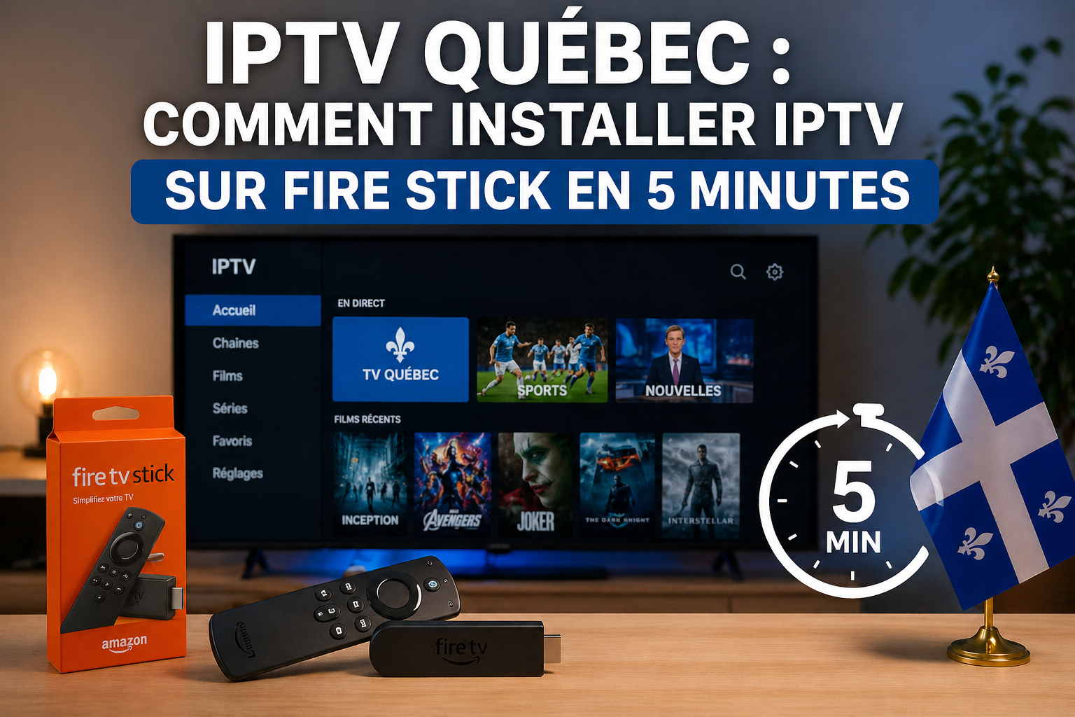 installation d'IPTV